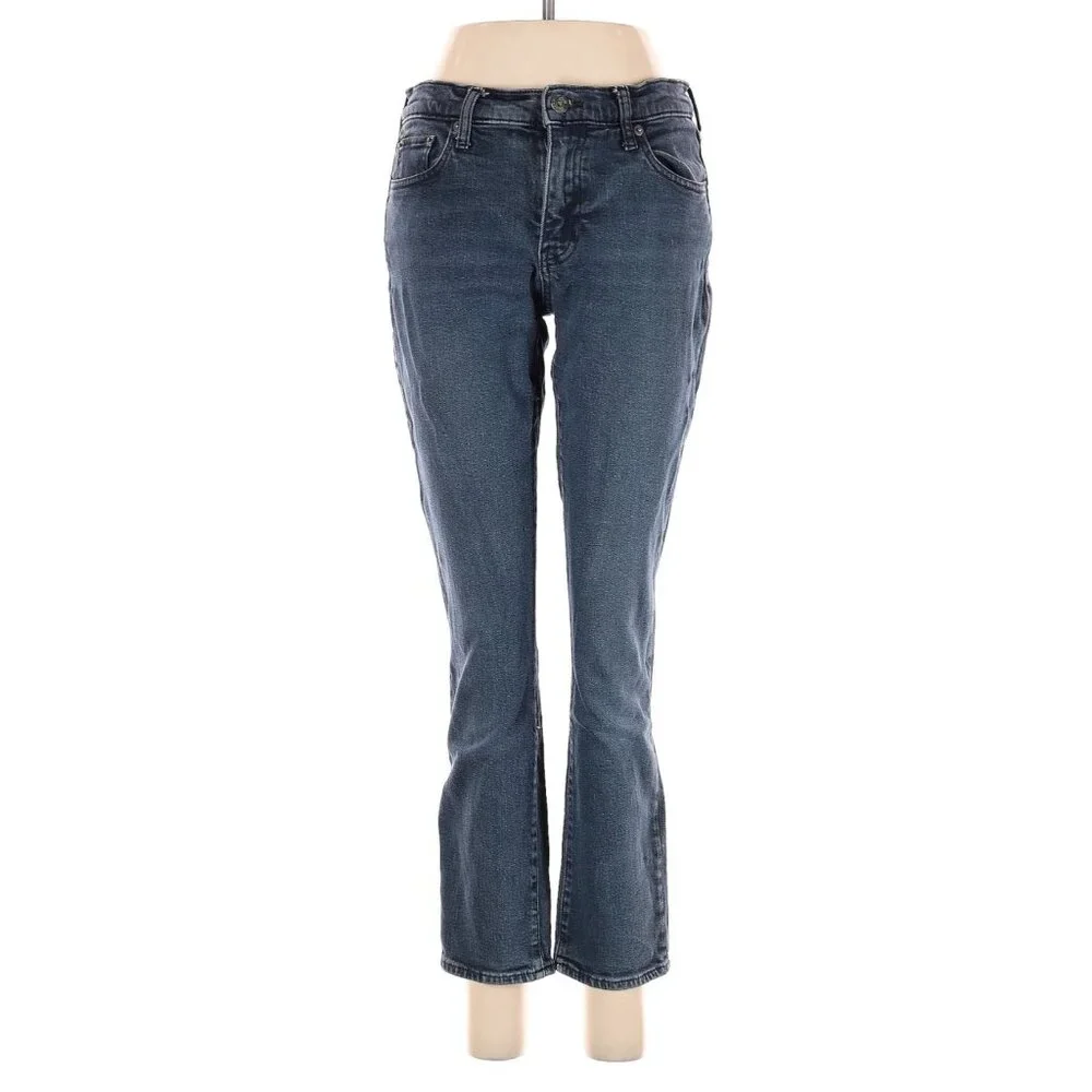 Gap Womens Mid Rise Best Girlfriend Jeans Denim Size 27 - Picture 3 of 10